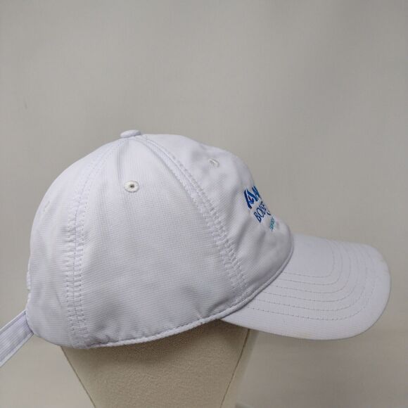 Albertson's Boise Open Presented Chevron Slideback Hat White OS Ivory Headwear - Picture 4 of 9